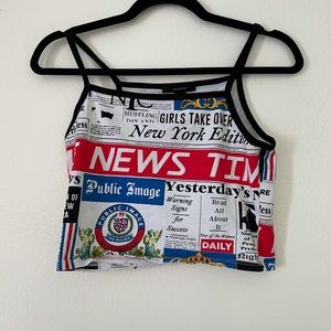 Forever 21 news crop top